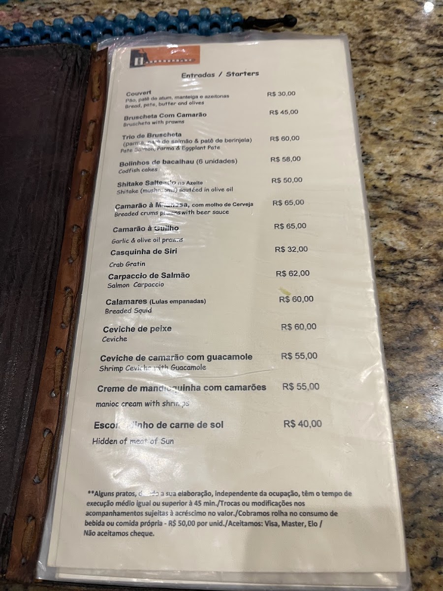 Menu - Espaço Lampião photo 2