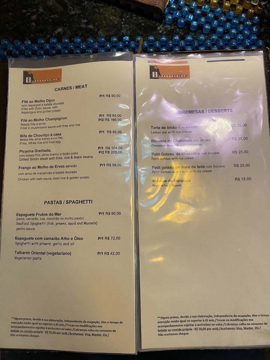 Menu - Espaço Lampião photo 3